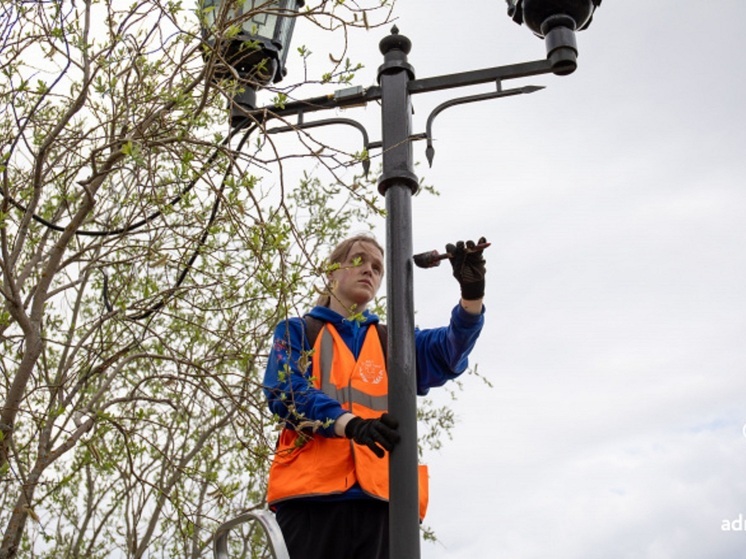 Улицы Нарьян-Мара в течение года обрели новую подсветку