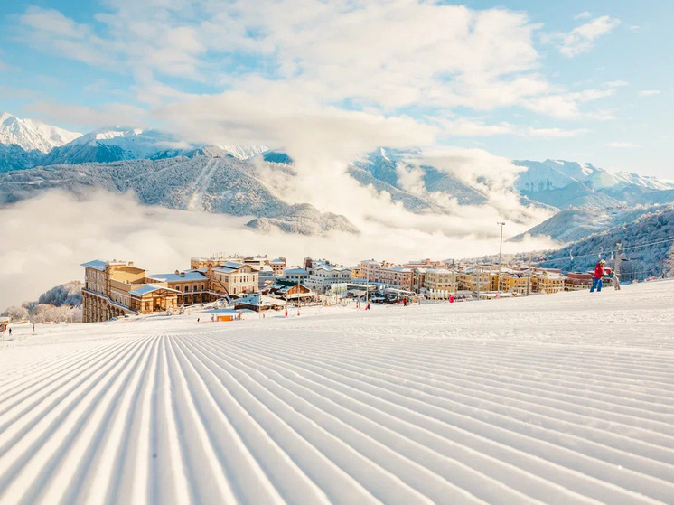 Курорт Красная Поляна первым в Сочи откроет горнолыжный сезон 26 декабря