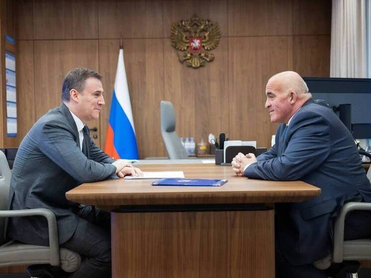 Губернатор Сергей Ситников встретился с зампредом правительства  РФ Дмитрием Патрушевым