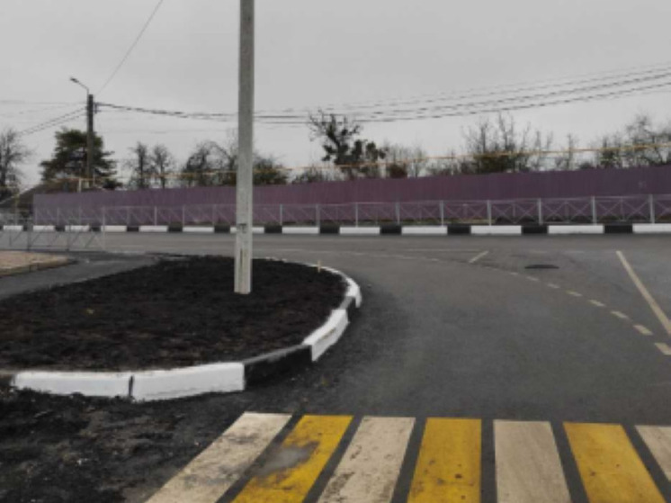 В Белгородской области на дороге Борисовка – Пролетарский поставили новые фонари