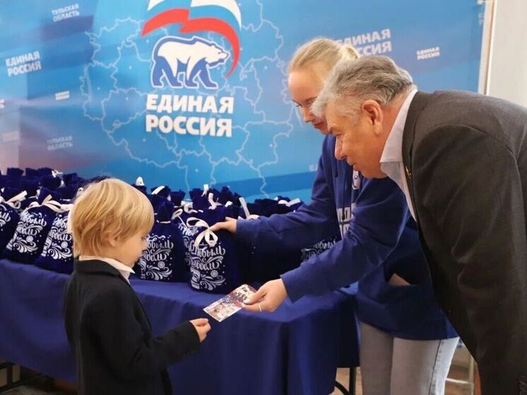 Новогодний подарок «Единой России»