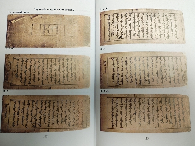 Ученые Тувы: вышла книга  «Монгольские ритуально-обрядовые тексты»