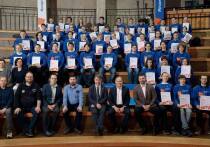 «Газпром нефть» наградила 76 студентов и аспирантов — лауреатов программы «Математическая прогрессия», направленной на поддержку исследований в математике. Проект реализуется совместно с Санкт-Петербургским государственным университетом (СПбГУ) с 2015 года и считается одной из крупных российских инициатив по работе с молодыми математиками. Церемония прошла в культурной столице.