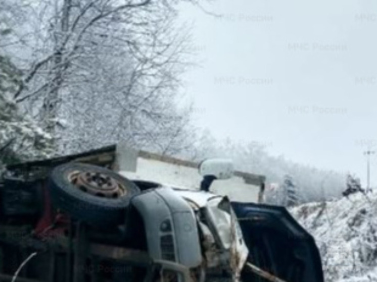 Под Тарусой с дороги «ушла»  «Газель»
