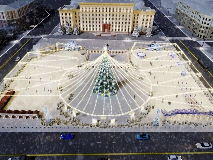 Стало известно, когда откроется главная елка Воронежа