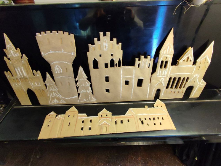 Предновогоднее волшебство Замка Инстербург в Черняховске