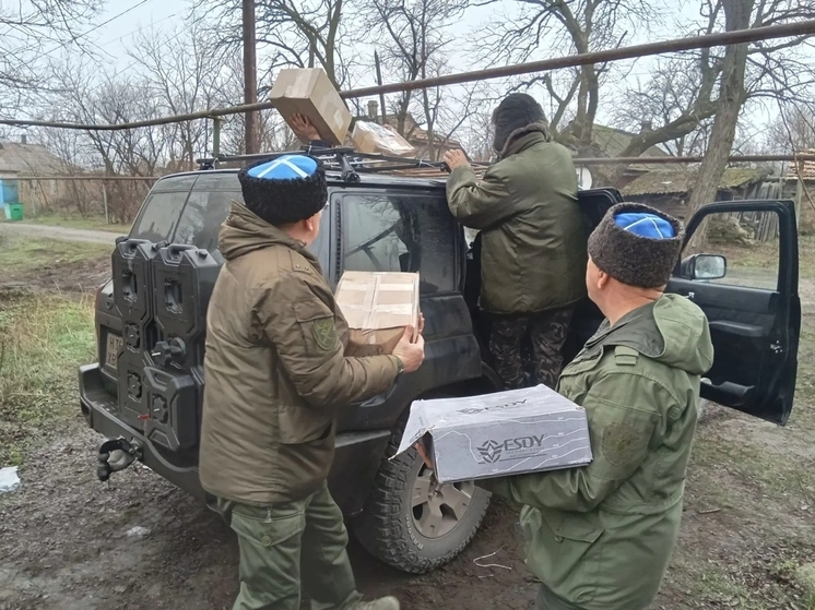 Ипатовские казаки отправили гуманитарный конвой в зону СВО