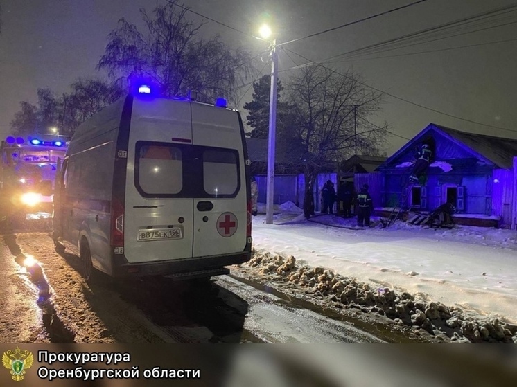 Двое малышей, погибших в пожаре в Бузулуке, оставались дома одни