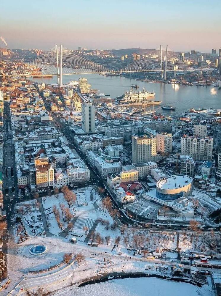 Прогноз на 23 декабря: Циклон принес в Приморье снегопады и гололед