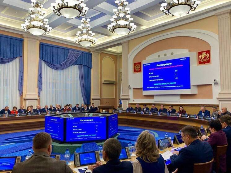 Новосибирские депутаты единогласно утвердили городской бюджет на 2026–2028 годы