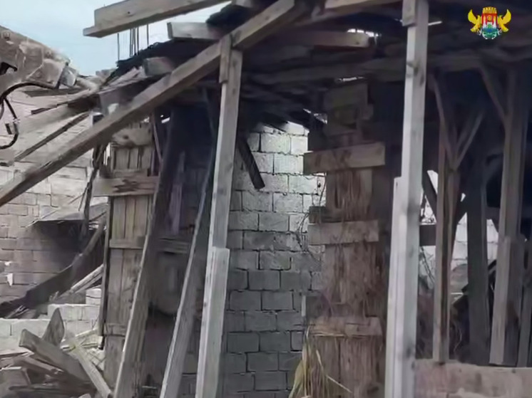 В Махачкале демонтировали незаконную постройку в районе «Новый город»