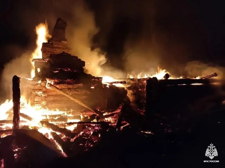 На пожаре в жилом доме в Тверской области погиб человек