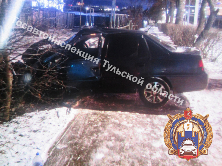 В Туле подросток без прав устроил ДТП на Nexia и влетел в опору ЛЭП