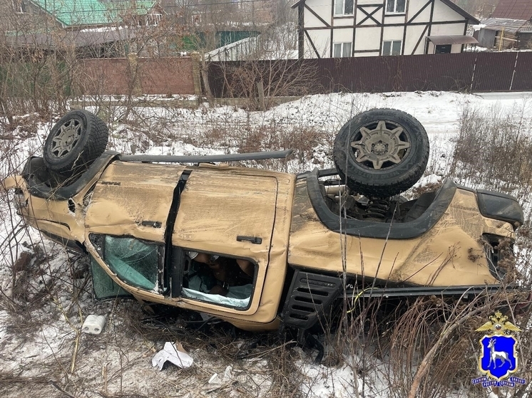 Водитель и пассажир пикапа пострадали в ДТП в Красноглинском районе Самары