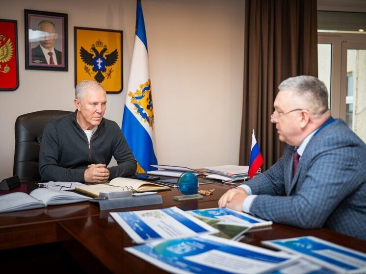 Глава Херсонщины провел рабочую встречу с руководителем Управления Росреестра