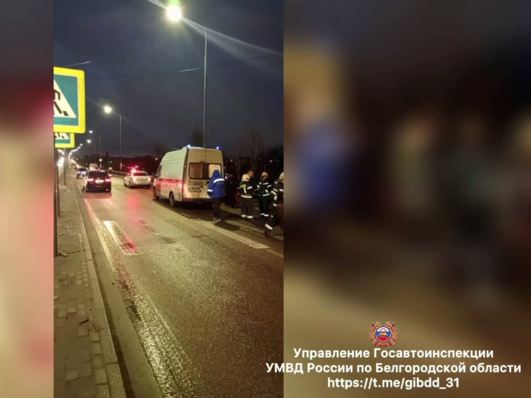 «Хендай Солярис» врезался в ограждение в Губкине: есть пострадавшие