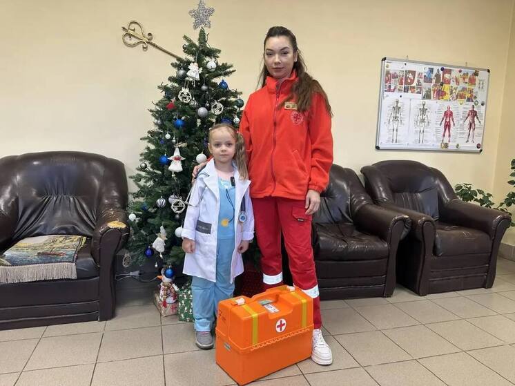 Мечту пятилетней жительницы Краснодара исполнили в рамках акции «Елка желаний»