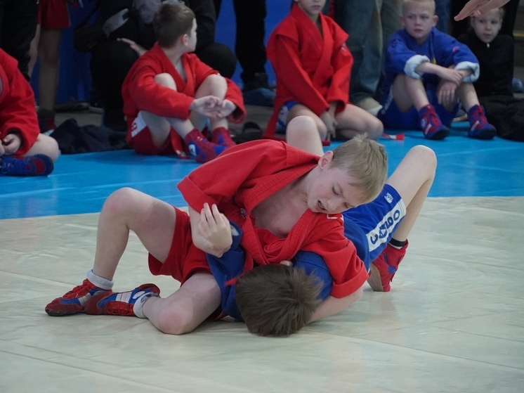 В Тюменской области прошёл новогодний турнир по самбо