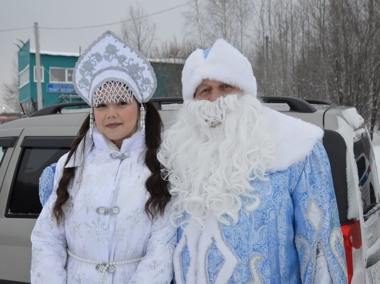Дед Мороз на страже ПДД: новогодняя акция в Тюменской области