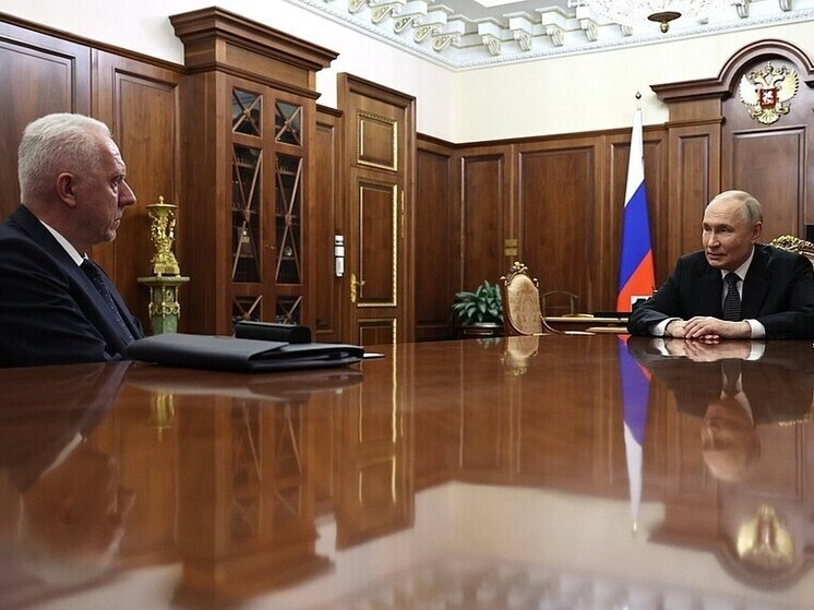 Путин провел первую рабочую встречу с новым генпрокурором