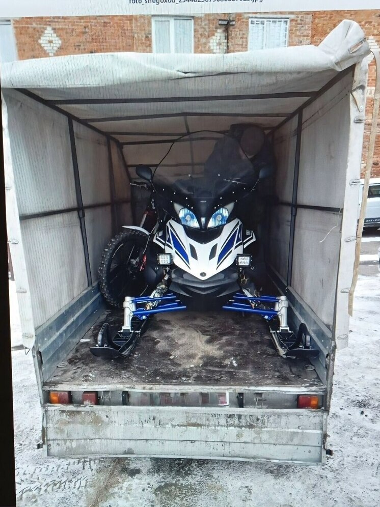 Не вышло «прокатиться»: у первомайского браконьера судебные приставы изъяли снегоход в пользу армии