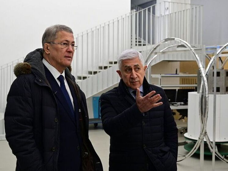 Радий Хабиров встретился с ректором МАИ Михаилом Погосяном