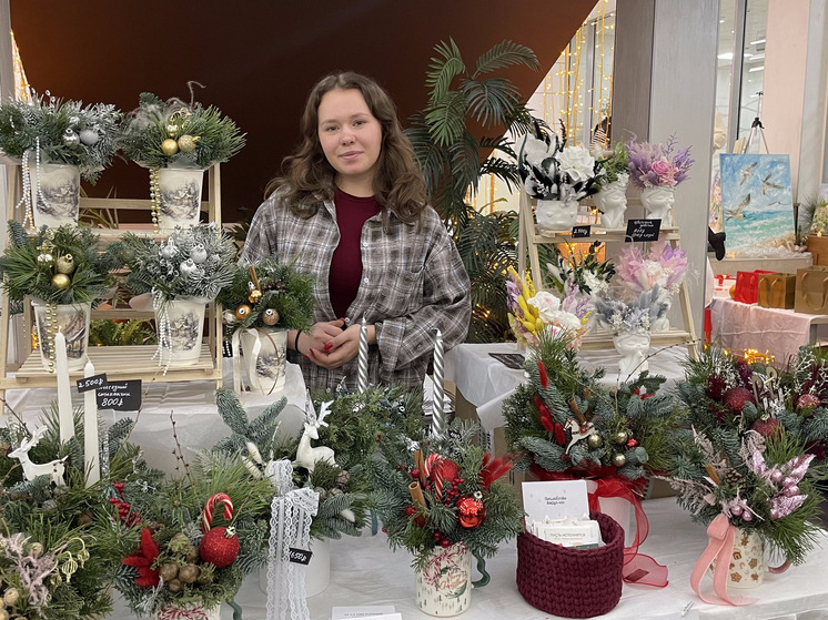 Самарские мастера представили авторские изделия на новогодних маркетах центра «Мой бизнес»