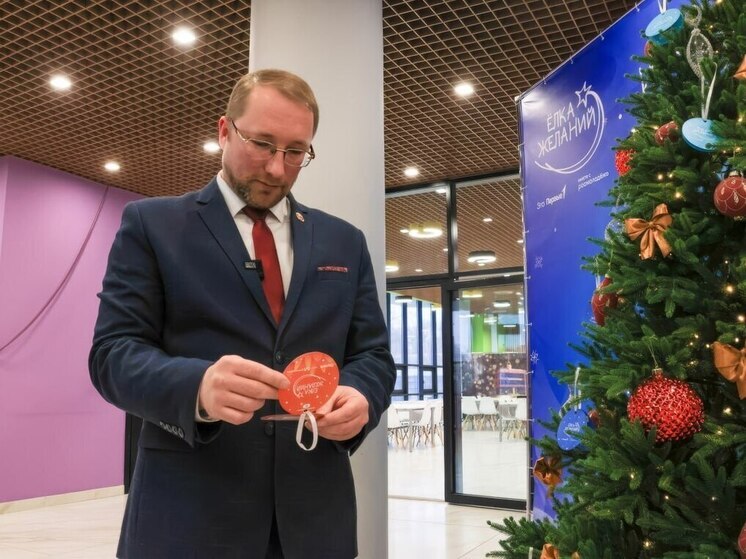 Министр культуры ЛНР Роман Олексин стал волшебником для детей в рамках акции «Ёлка желаний»