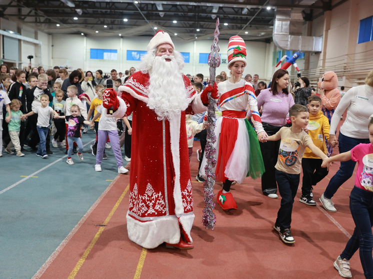 В Орле состоялся инклюзивный праздник «Спорт в Новый год»