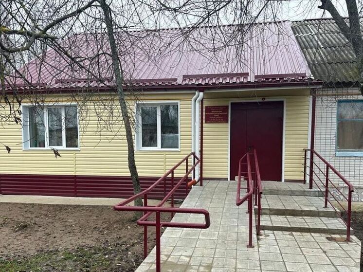 В Орловской области отремонтировали ФАП в деревне Фроловка