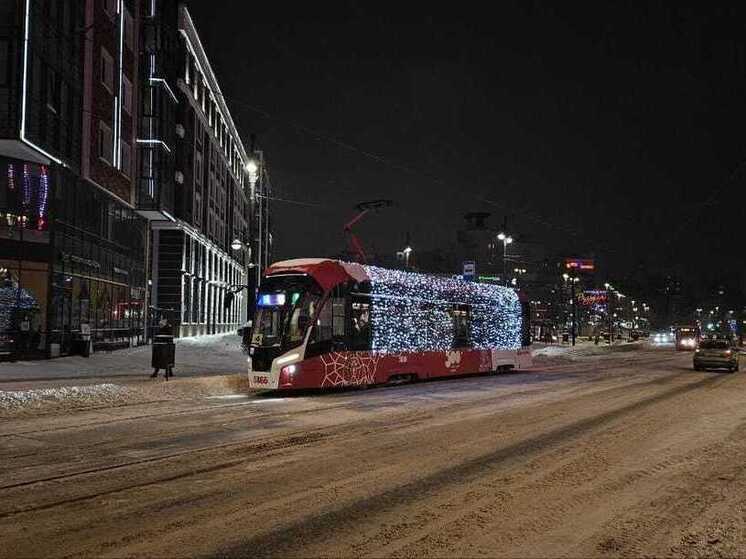 В Перми в новогоднюю ночь будет работать общественный транспорт