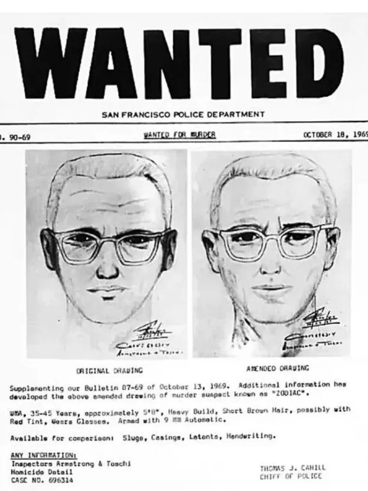 СМИ раскрыли имя непойманного серийного убийцы из США, который носил псевдоним Зодиак