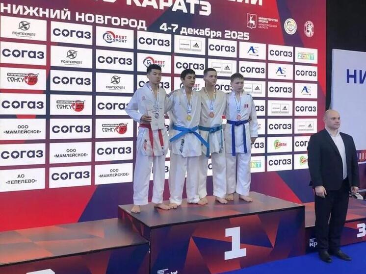 Четыре медали завоевали сахалинские каратисты на первенстве России