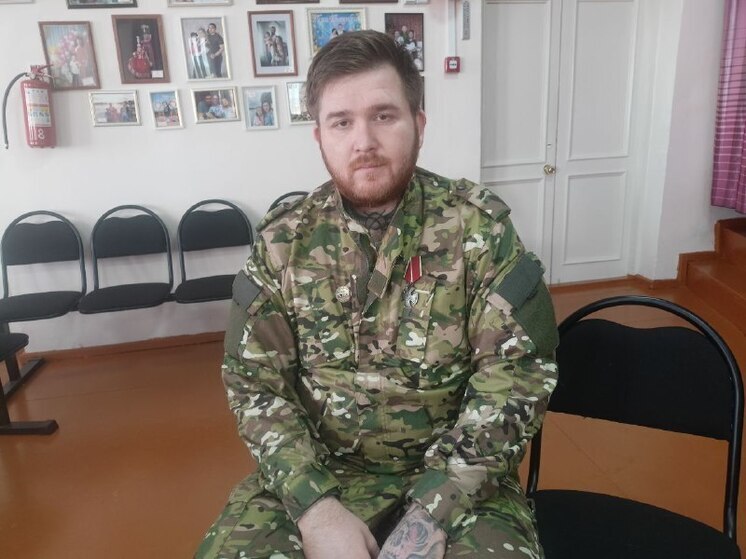 Участник СВО из Борзи вернулся с передовой и занялся общественной работой