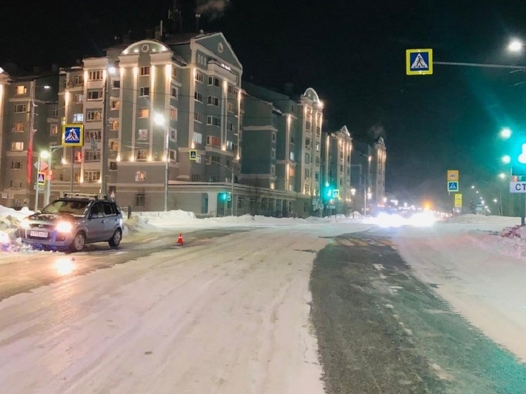 В Салехарде пешеход пострадал под колесами иномарки
