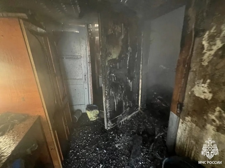 В Тайшете на пожаре погиб мужчина