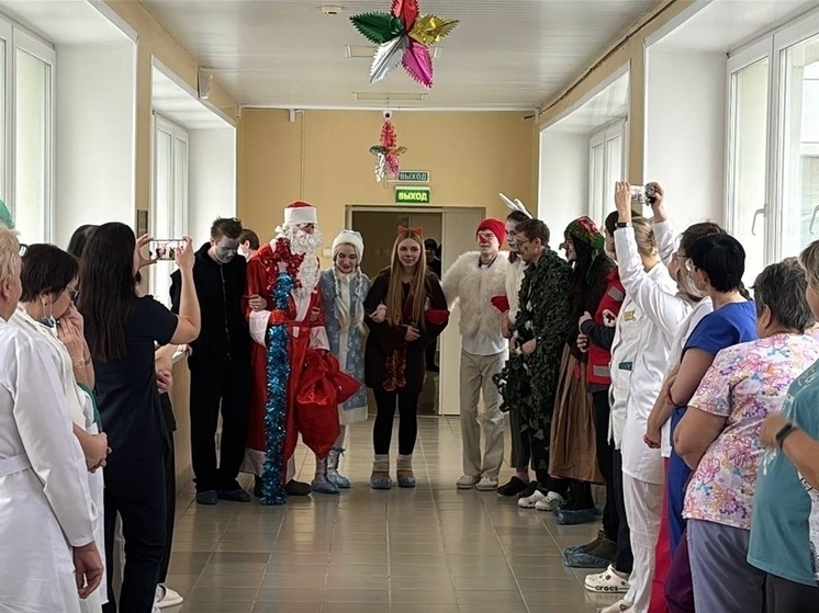 Во Владимире студенты-медики устроили праздник в детской больнице