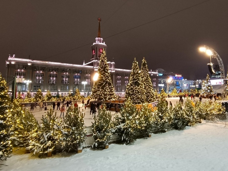 Главный каток Екатеринбурга закроют из-за морозов