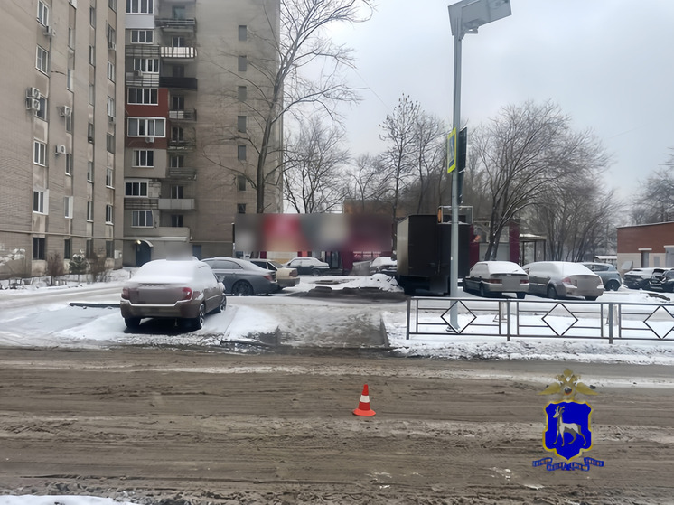 В Самаре иномарка сбила подростка на пешеходном переходе