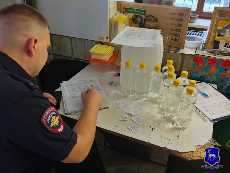 В Самаре изъяли более 50 литров нелегального алкоголя