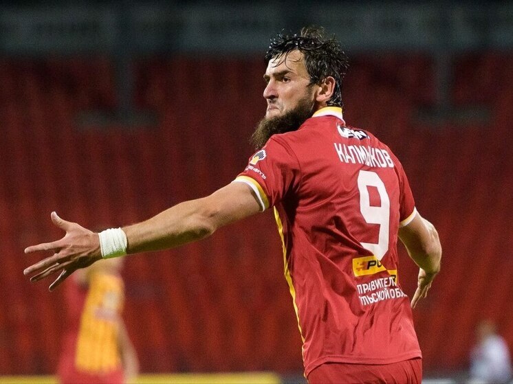 Страйкер тульского «Арсенала» Калмыков номинирован на звание лучшего игрока ФНЛ
