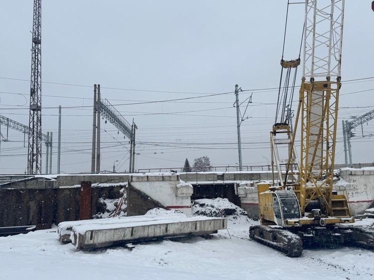 В Пензе на улице Ерик демонтируют однопутный путепровод