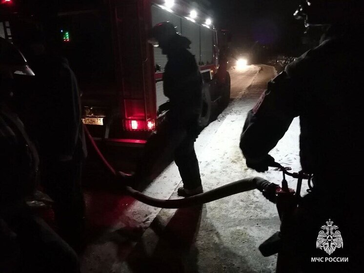 В Одоеве потушили горящий дом, обошлось без жертв