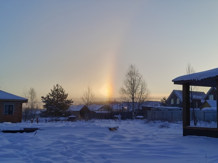 Необычное природное явление могли наблюдать утром жители Казани