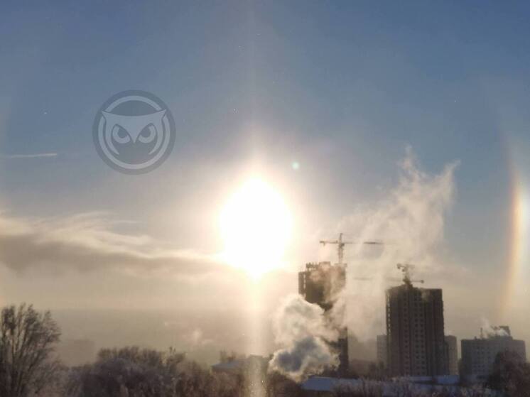 В Пензе заметили солнечное гало