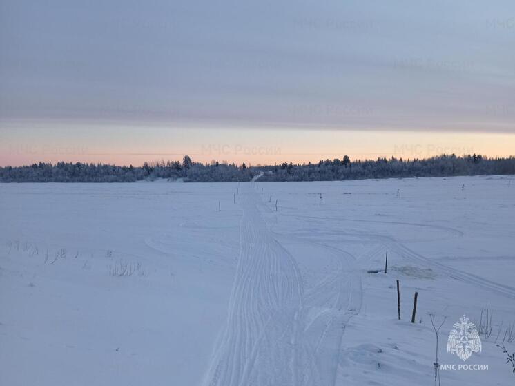На территории Архангельской области открыты 14 ледовых переправ