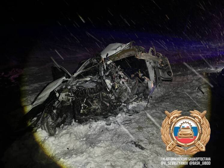 Авария унесла жизнь 32-летнего автомобилиста из Башкирии