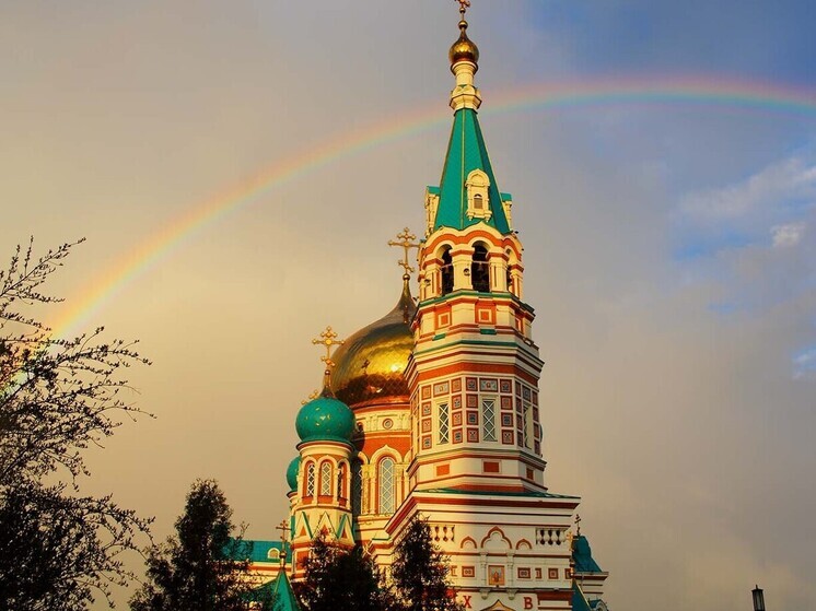 Ледяной вертеп появится возле Успенского собора в Омске