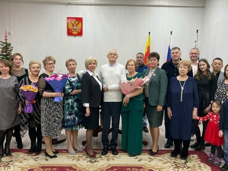 В Вышневолоцком округе чествовали золотых юбиляров супружеской жизни