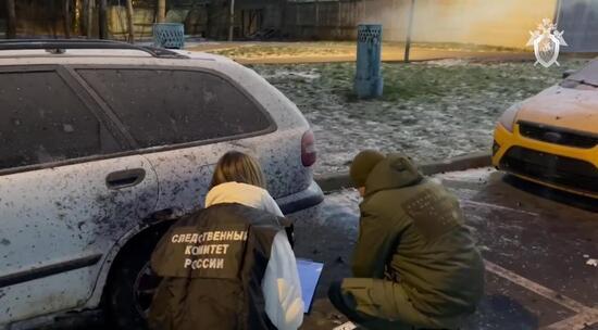 Работа следователей и криминалистов СК России на улице Елецкой в Москве